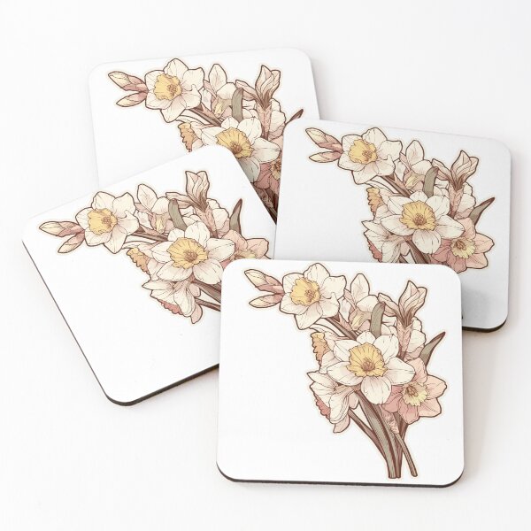 Item preview, Paperwhite narcissus December Birth flower designed and sold by MendaciousMina.
