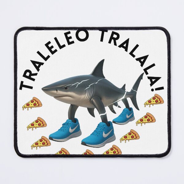 Item preview, Traleleo Tralala Pizza Chaos Meme Tee | Italian Brainrot Funny Meme Shirt designed and sold by LaughLineCoShop.