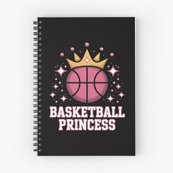 Item preview, Girls Basketball Princess Pink Basketball Ball Crown designed and sold by ConceptThena.