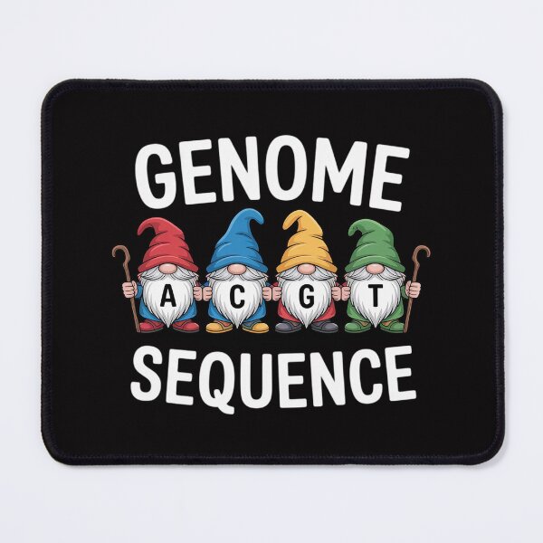 Item preview, Genome Sequence Gnome Biology Physics Science Pun designed and sold by ConceptThena.