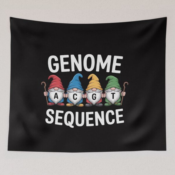 Item preview, Genome Sequence Gnome Biology Physics Science Pun designed and sold by ConceptThena.