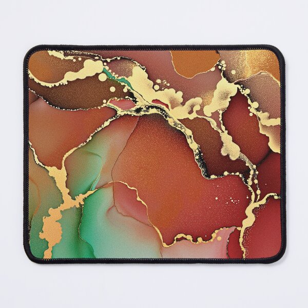 Item preview, Gold Vein Alcohol Ink Marble designed and sold by SassyArtistry.