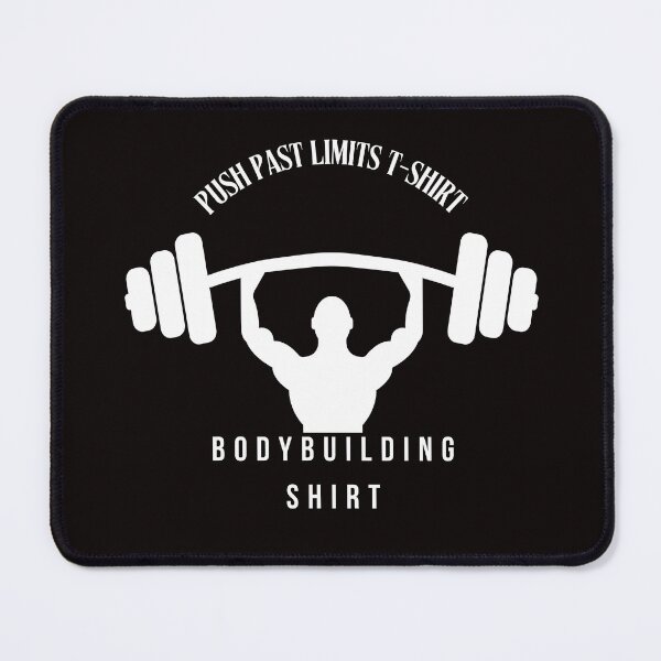 Item preview, Push Past Limits T-Shirt – Bodybuilding Gym Shirt for Men & Women designed and sold by “Popvanta – pop-culture-t-shirt-store .