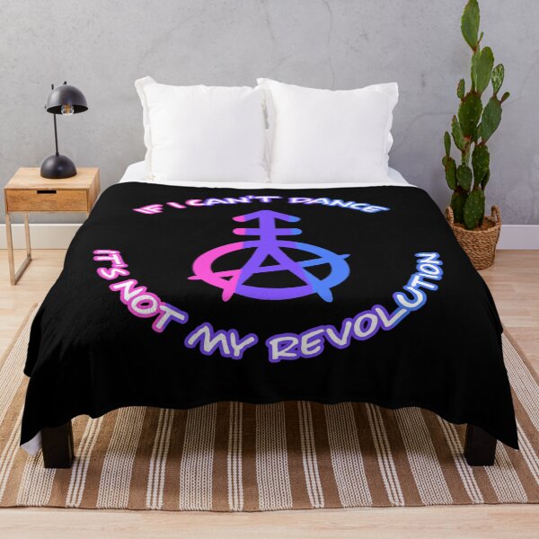 Item preview, IF I CAN'T DANCE IT'S NOT MY REVOLUTION (Androgyne) designed and sold by birdgoatman.