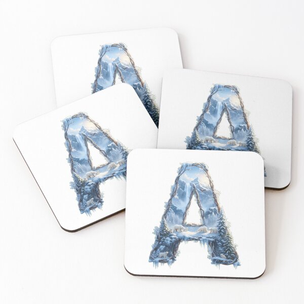 Item preview, Capital letter A, Winter designed and sold by Kaleddis.