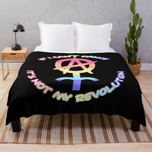 Item preview, IF I CAN'T DANCE IT'S NOT MY REVOLUTION (Xenogender) designed and sold by birdgoatman.