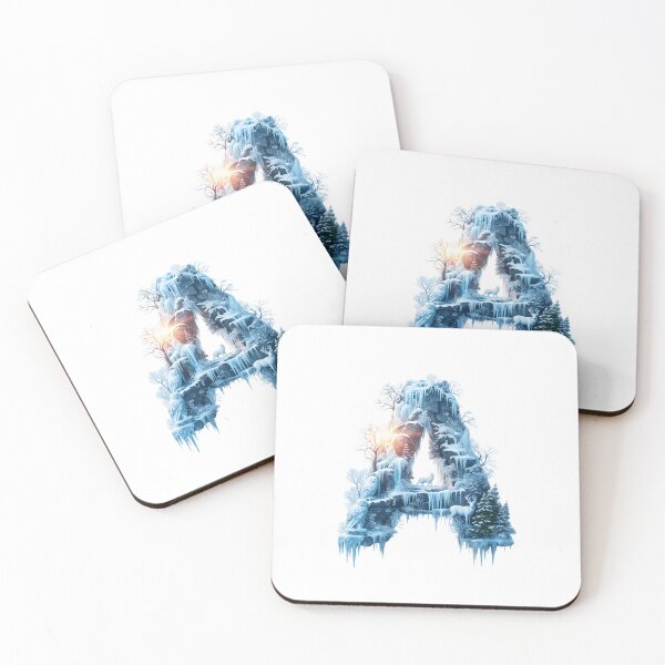 Item preview, Capital letter A, Winter designed and sold by Kaleddis.