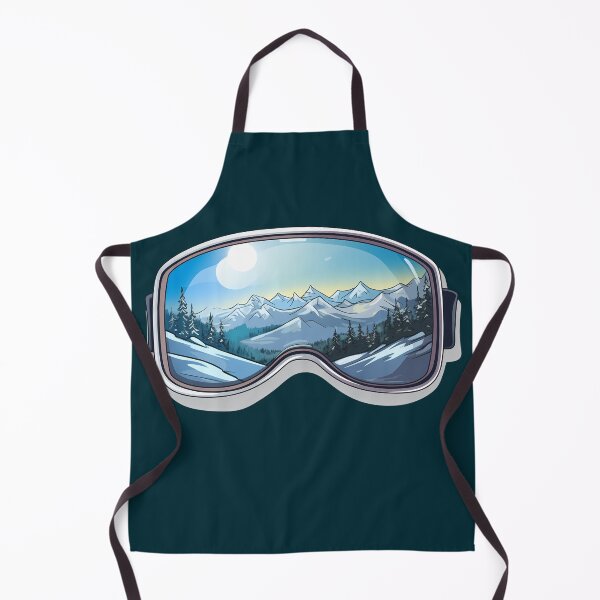Item preview, Winter Sunrise Snow Goggles Art Ski Snowboard Mountain Landscape designed and sold by meganohm.