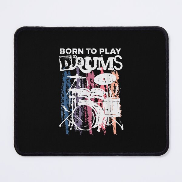 Item preview, Born to Play Drums Rock Music Band Drummer designed and sold by Hica1889.