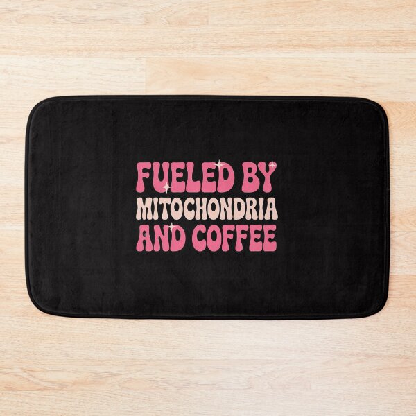 Item preview, Fueled By Mitochondria Coffee Biology Science Men Women designed and sold by ConceptThena.