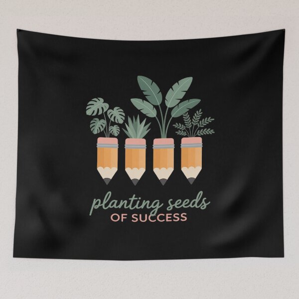 Item preview, Teacher Plant Seeds Of Success Teaching Back To School designed and sold by ShelFisher.
