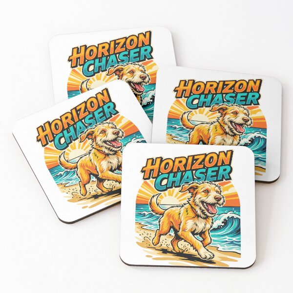 Item preview, Horizon Chaser Dog Beach Sunset Run designed and sold by Quillway.