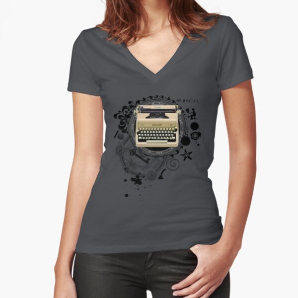 Alchemy of Writing Fitted V-Neck T-Shirt