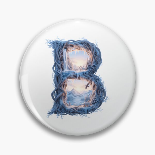 Item preview, Capital letter B, Winter designed and sold by Kaleddis.