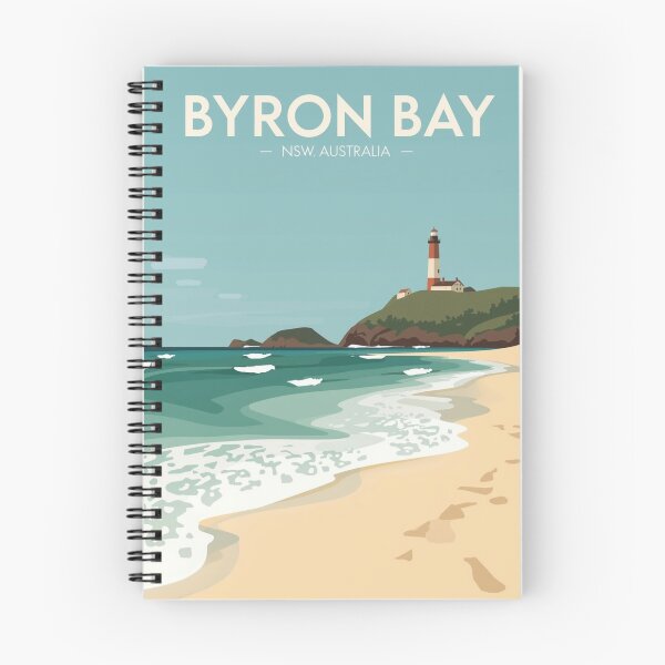 Item preview, Byron Bay NSW Australia Poster  designed and sold by PamLeeDesign.
