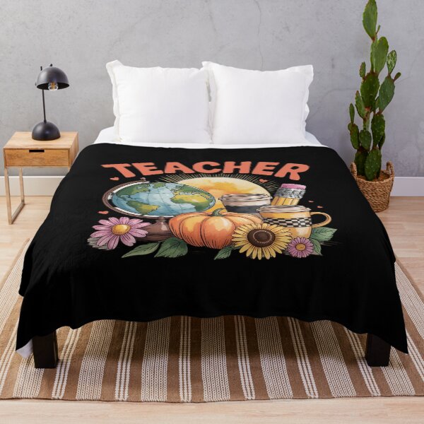 Item preview, Teacher Vibes, Autumn Thanksgiving Teacher Student Graphic designed and sold by ShelFisher.