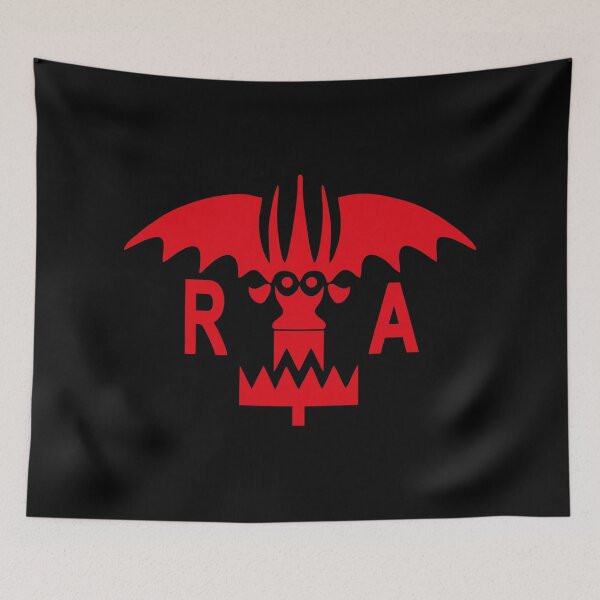 Item preview, The Revolutionary Army pirates jolly roger flag red designed and sold by jeriney.
