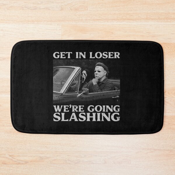 Item preview, Michael Myers Ghostface Shirt Get In Loser We're Going Slashing M4820 designed and sold by CozyScratch.
