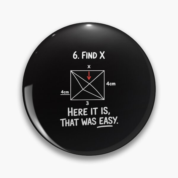 Item preview, Find X Here It Is That Was Easy Math lover designed and sold by ConceptThena.