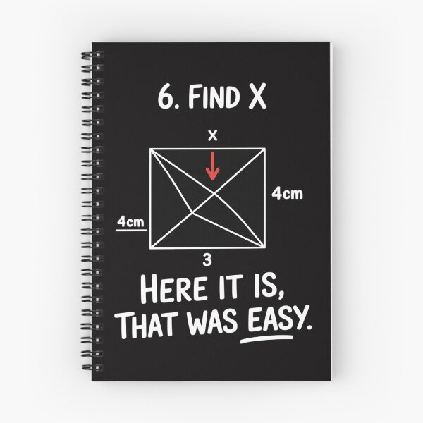 Item preview, Find X Here It Is That Was Easy Math lover designed and sold by ConceptThena.
