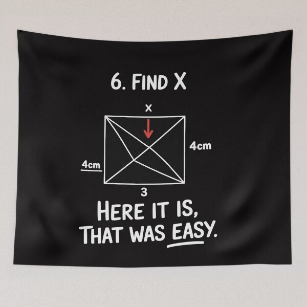 Item preview, Find X Here It Is That Was Easy Math lover designed and sold by ConceptThena.