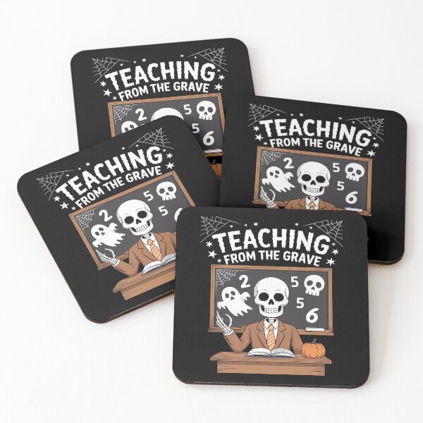 Item preview, Teaching from The Grave Halloween Teacher designed and sold by ShelFisher.