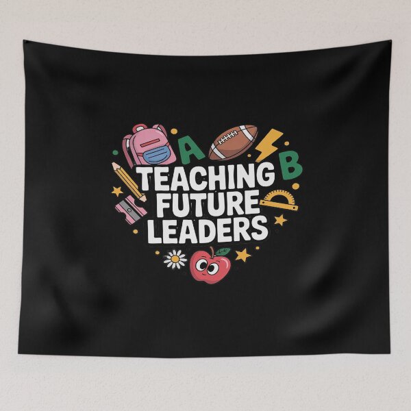 Item preview, Teaching Future Leaders Cute Heart Teacher Back To School designed and sold by ShelFisher.