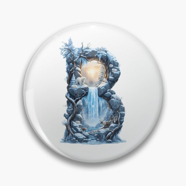 Item preview, Capital letter B, Winter designed and sold by Kaleddis.