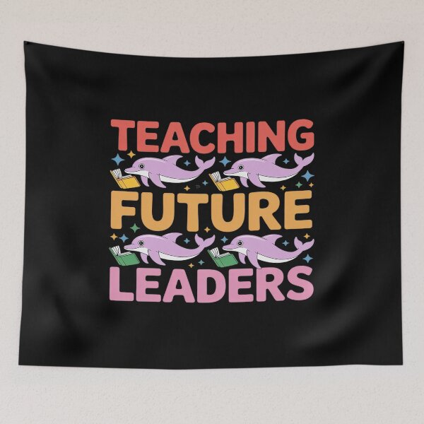 Item preview, Teaching Future Leaders Dolphin Teacher First Day of School designed and sold by ShelFisher.