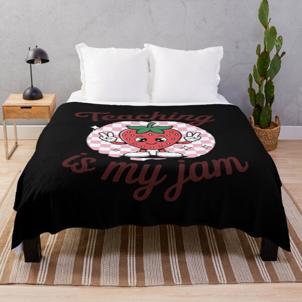 Item preview, Teaching is My Jam Strawberry Kinder Team Teacher designed and sold by ShelFisher.