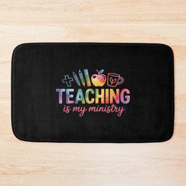 Item preview, Teaching is My Ministry Flower designed and sold by ShelFisher.