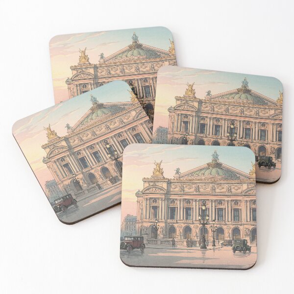 Artikelvorschau, Palais Garnier Japanischer Holzschnitt entworfen und verkauft von Takeda-art.