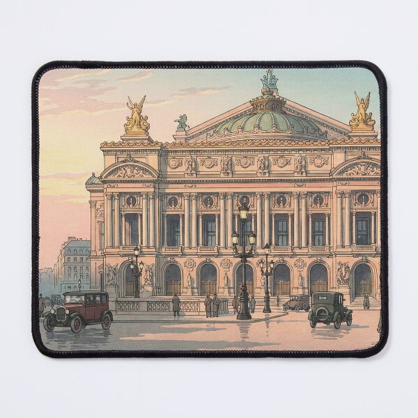 Item preview, Palais Garnier Japanese Woodblock Print designed and sold by Takeda-art.