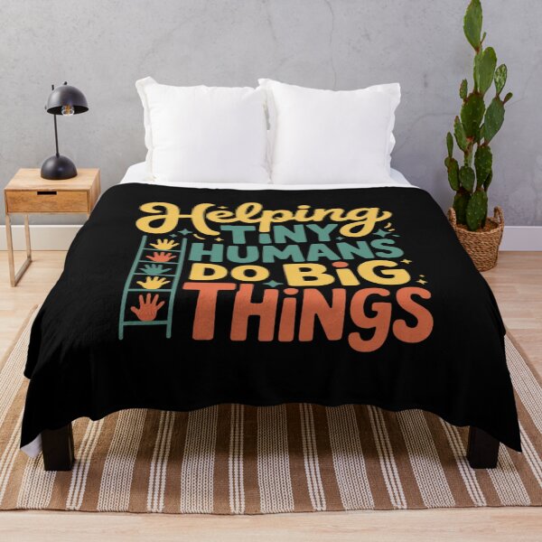 Item preview, Teaching Tiny Humans to Do Big Things Cute Teacher Funny designed and sold by ShelFisher.