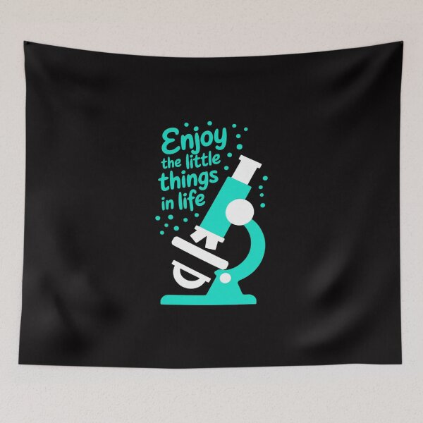 Item preview, Enjoy The Little Things In Life Biology Biologist Microscope designed and sold by Viepenny.