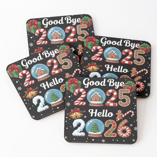 Item preview, Goodbye 2025 Hello 2026 Christmas Holiday New Year Family Gatherings designed and sold by Solo59Art.
