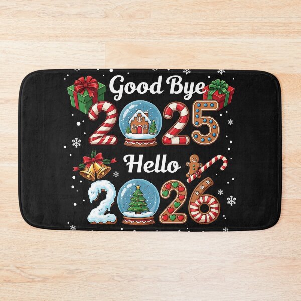 Item preview, Goodbye 2025 Hello 2026 Christmas Holiday New Year Family Gatherings designed and sold by Solo59Art.