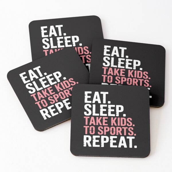 Item preview, Eat Sleep Take Kids To Sports Repeat Mother's Day designed and sold by Viepenny.