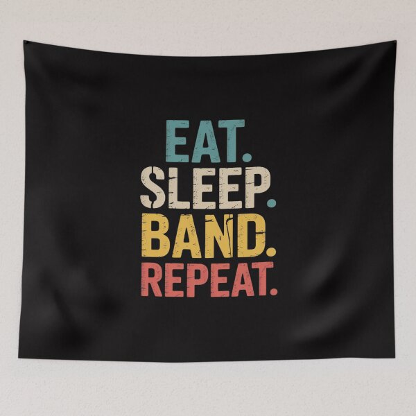 Item preview, Eat Sleep Band Repeat Marching Director designed and sold by Viepenny.