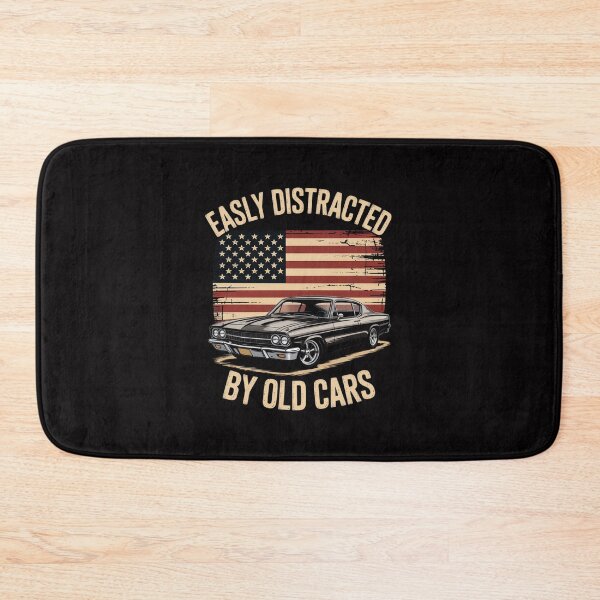Item preview, Easily Distracted By Old Cars Classic Car Guy designed and sold by Viepenny.