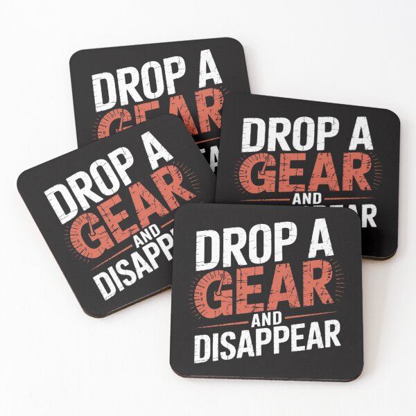 Item preview, Drop A Gear And Disappear Race Racing Drift Car Guy designed and sold by Viepenny.