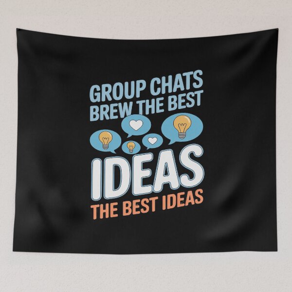 Item preview, Team Spirit Group Chats Brew The Best Ideas designed and sold by Sandrhaus.