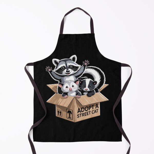 Item preview, Team Trash Opossum Racoon Skunk Lover Adopt A Street Cat designed and sold by Sandrhaus.