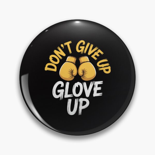 Item preview, Don't Give Up Glove Up Women Kickboxing Gym Motivation designed and sold by Viepenny.