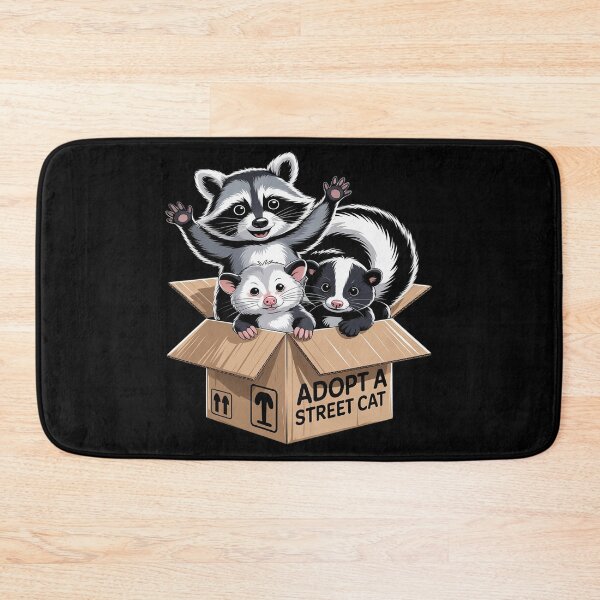 Item preview, Team Trash Opossum Racoon Skunk Lover Adopt A Street Cat designed and sold by Sandrhaus.
