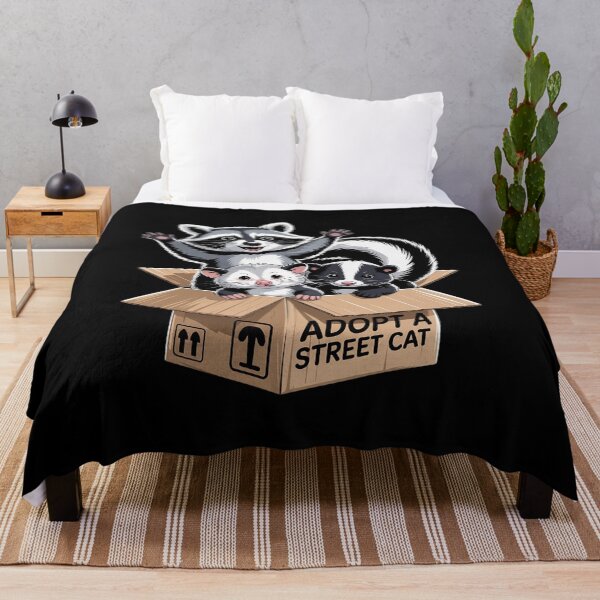 Item preview, Team Trash Opossum Racoon Skunk Lover Adopt A Street Cat designed and sold by Sandrhaus.