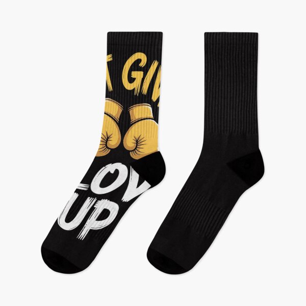 Item preview, Don't Give Up Glove Up Women Kickboxing Gym Motivation designed and sold by Viepenny.