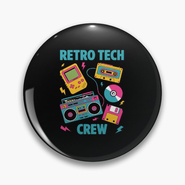 Item preview, Tech Crew 80s 90s Electronics designed and sold by Sandrhaus.
