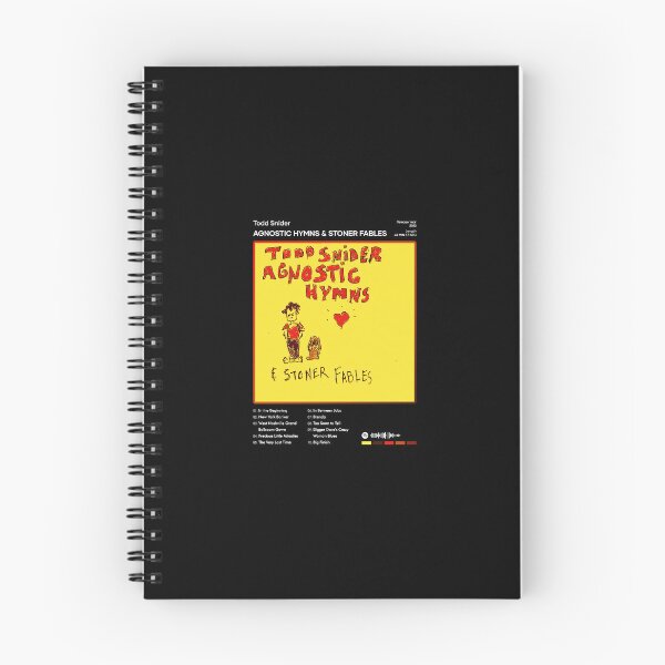 Item preview, Todd Snider - Agnostic Hymns & Stoner Fables Tracklist Album T-Shirt designed and sold by ferminhays.