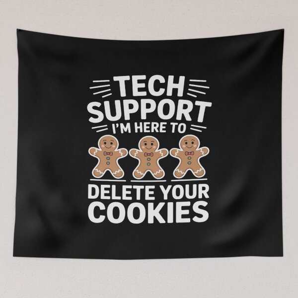 Item preview, Tech Support Computer Cookies IT Support Christmas designed and sold by Sandrhaus.